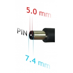 Przewód - kabel serwisowy 1,2m do zasilacza 7,4mm x 5,0mm - DELL, HP